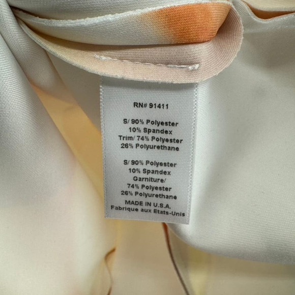 Clover Canyon Multicolor Mixed Form Fitted Dress Sz S Geometric Scuba Flattering - Picture 5 of 6